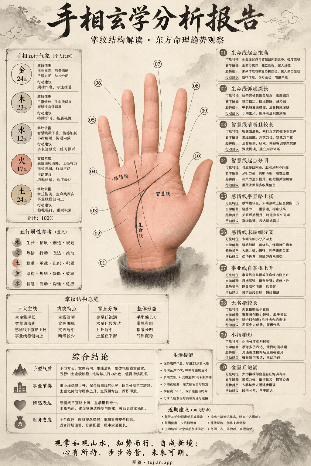 手相 示例 2